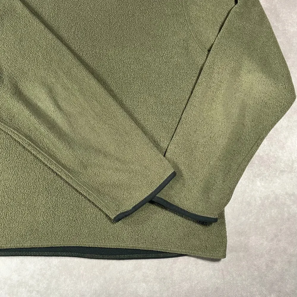 Vintage Polo Sport by Ralph Lauren Olive Green Pullover Fleece Polartec Sweater